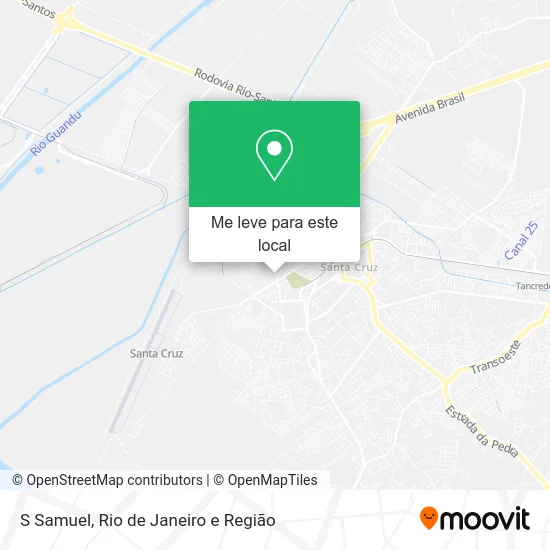 S Samuel mapa