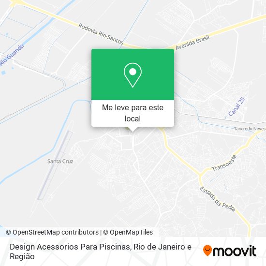 Design Acessorios Para Piscinas mapa