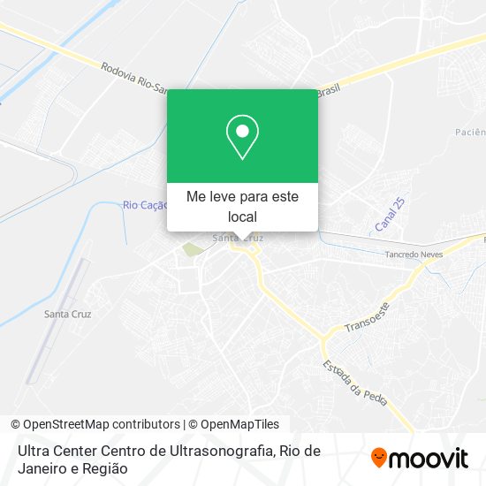 Ultra Center Centro de Ultrasonografia mapa