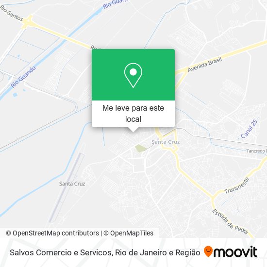 Salvos Comercio e Servicos mapa