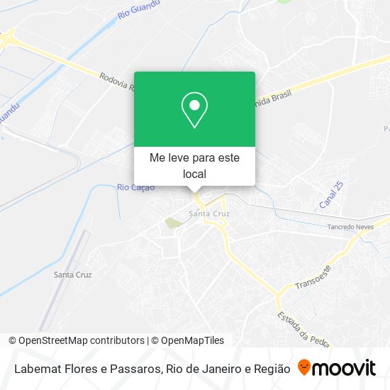 Labemat Flores e Passaros mapa