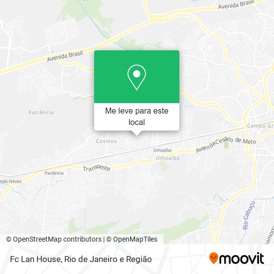 Fc Lan House mapa