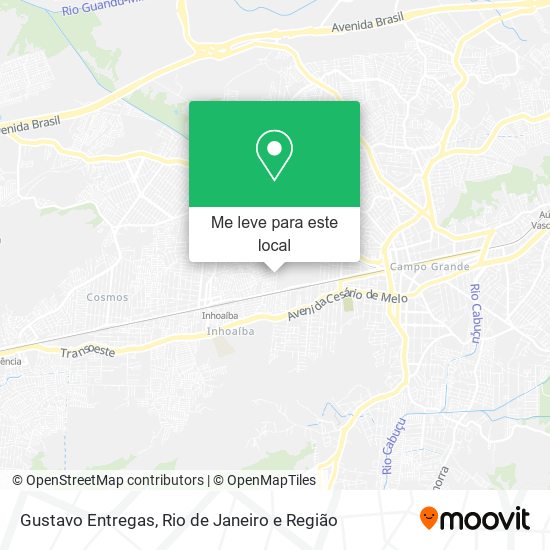 Gustavo Entregas mapa