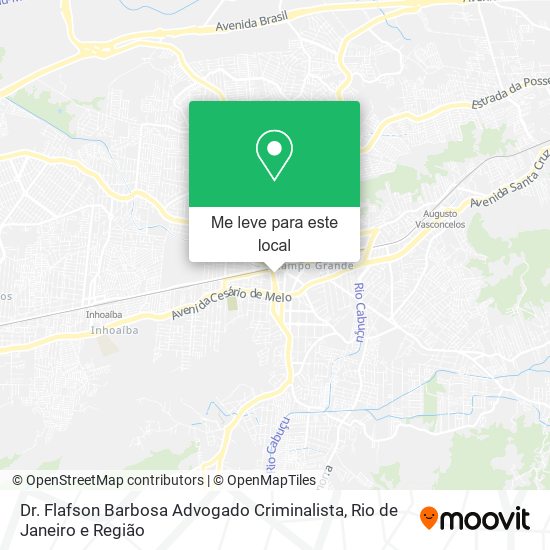 Dr. Flafson Barbosa Advogado Criminalista mapa