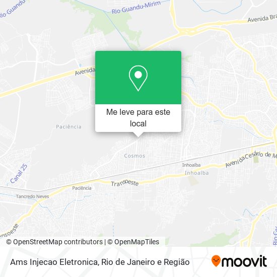 Ams Injecao Eletronica mapa
