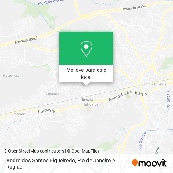 Andre dos Santos Figueiredo mapa