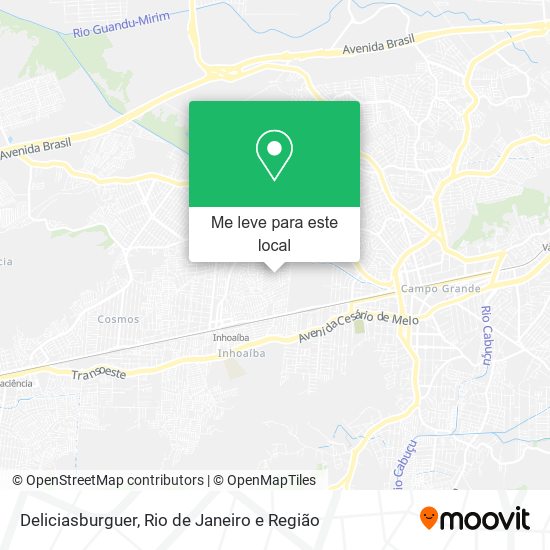 Deliciasburguer mapa