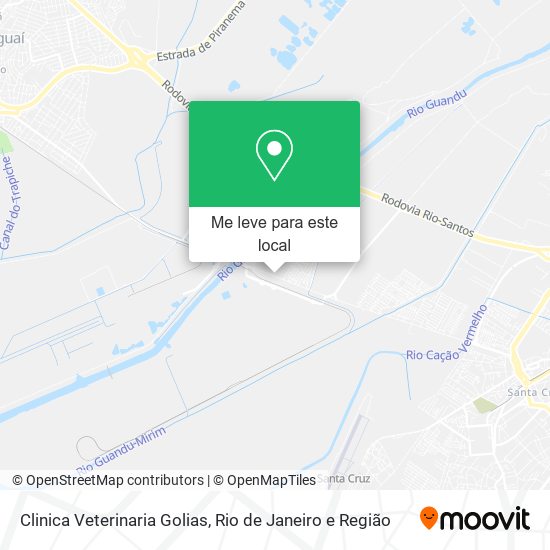 Clinica Veterinaria Golias mapa