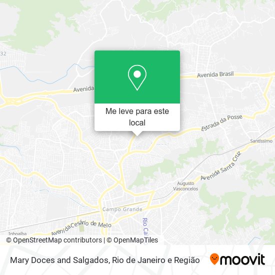 Mary Doces and Salgados mapa