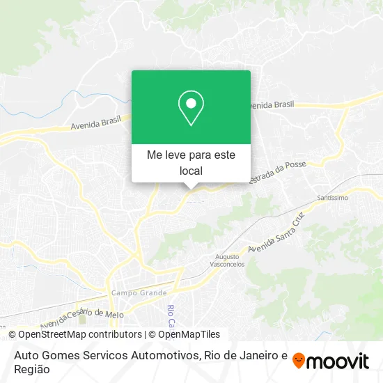 Auto Gomes Servicos Automotivos mapa