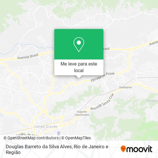 Douglas Barreto da Silva Alves mapa