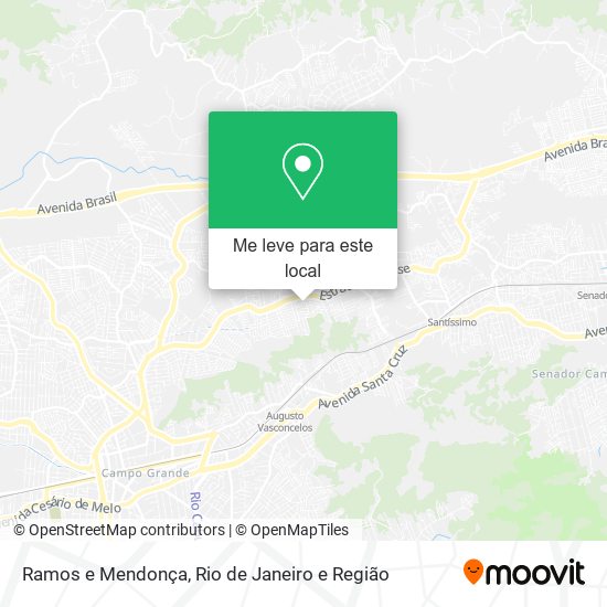 Ramos e Mendonça mapa