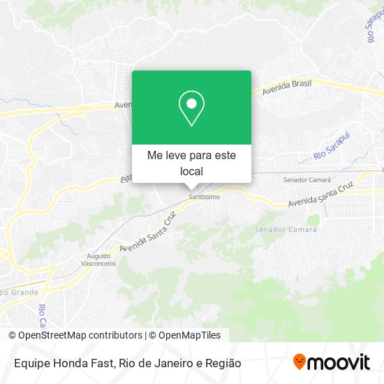 Equipe Honda Fast mapa