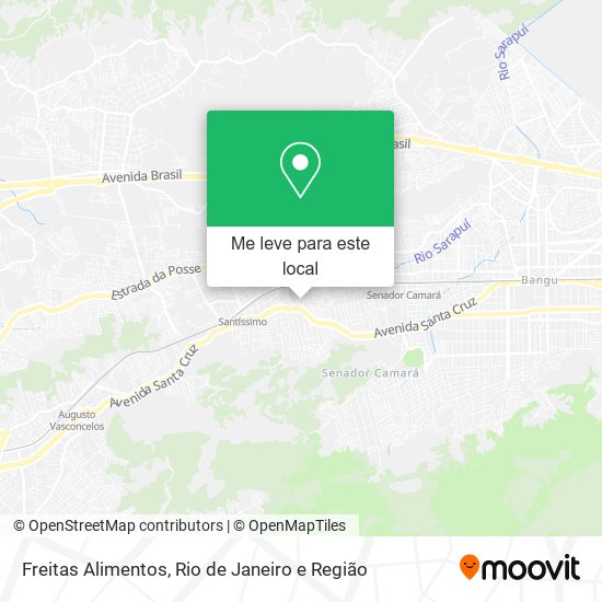 Freitas Alimentos mapa