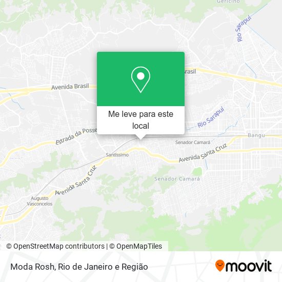 Moda Rosh mapa