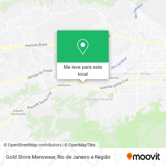 Gold Store Menswear mapa