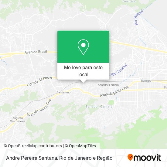 Andre Pereira Santana mapa