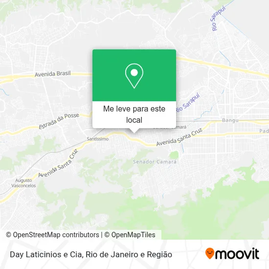 Day Laticinios e Cia mapa