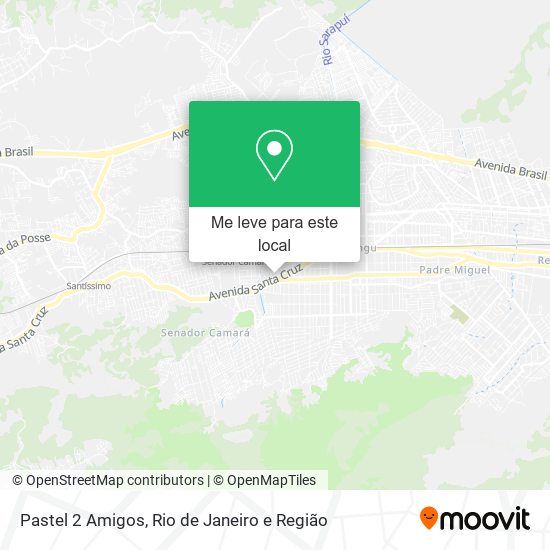 Pastel 2 Amigos mapa