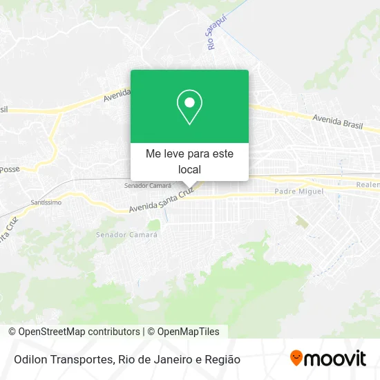 Odilon Transportes mapa