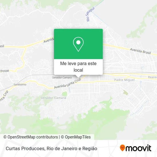 Curtas Producoes mapa