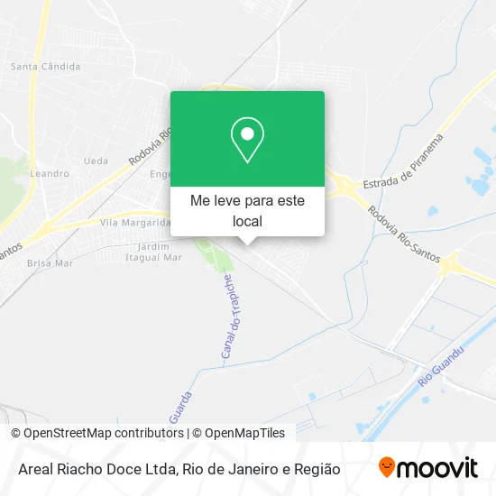 Areal Riacho Doce Ltda mapa