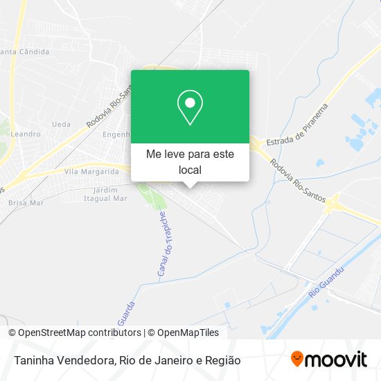 Taninha Vendedora mapa