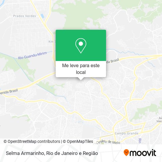 Selma Armarinho mapa