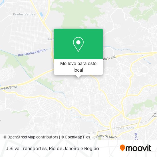 J Silva Transportes mapa