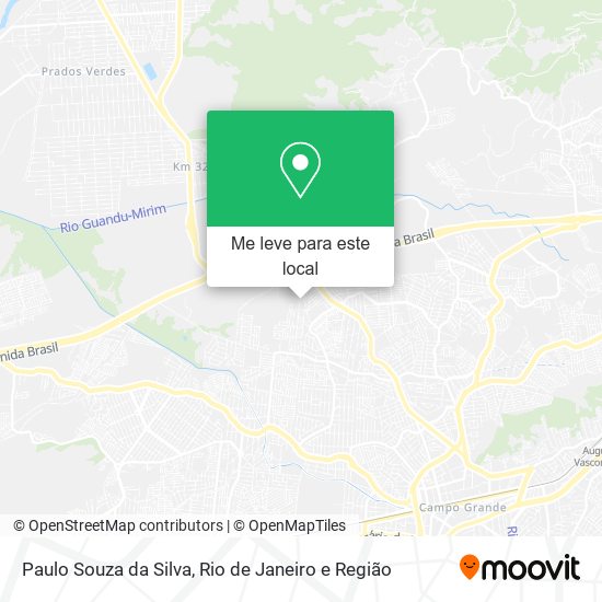 Paulo Souza da Silva mapa