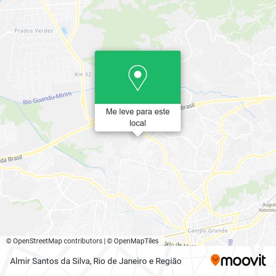 Almir Santos da Silva mapa