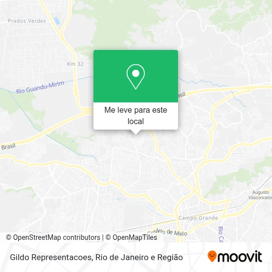 Gildo Representacoes mapa