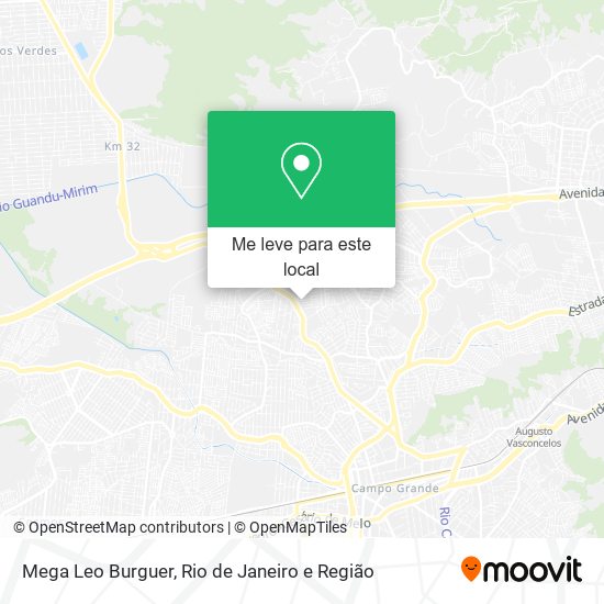 Mega Leo Burguer mapa