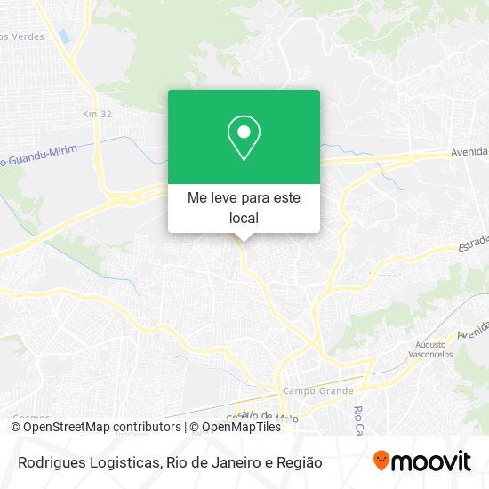 Rodrigues Logisticas mapa