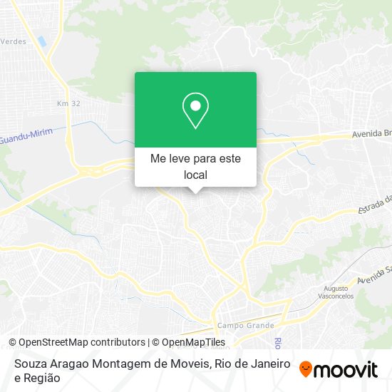 Souza Aragao Montagem de Moveis mapa