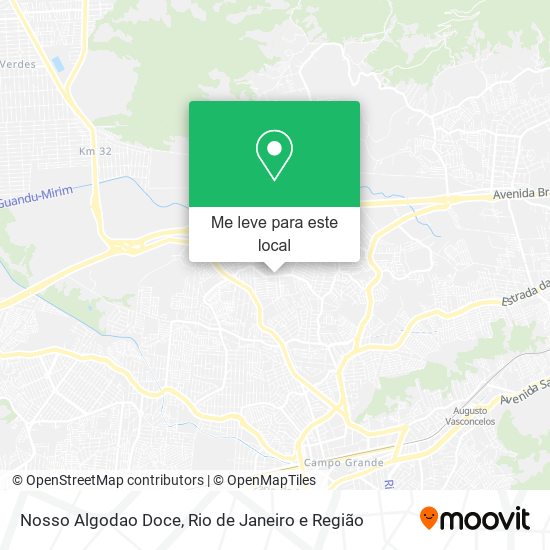 Nosso Algodao Doce mapa