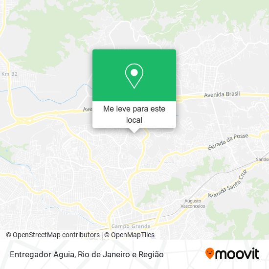 Entregador Aguia mapa