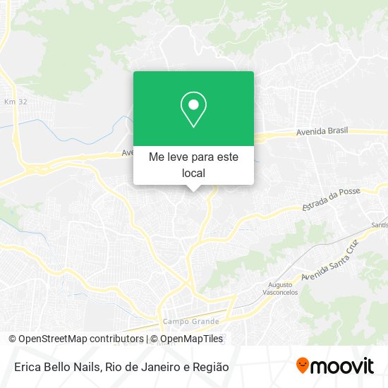 Erica Bello Nails mapa