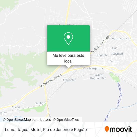 Luma Itaguai Motel mapa