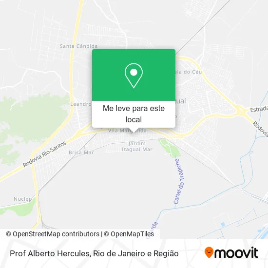 Prof Alberto Hercules mapa