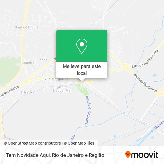 Tem Novidade Aqui mapa