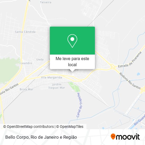 Bello Corpo mapa