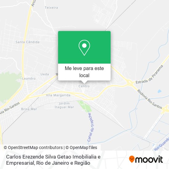 Carlos Erezende Silva Getao Imobilialia e Empresarial mapa