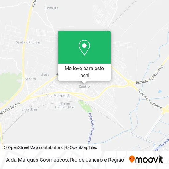 Alda Marques Cosmeticos mapa