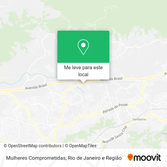 Mulheres Comprometidas mapa