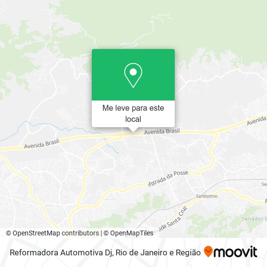 Reformadora Automotiva Dj mapa
