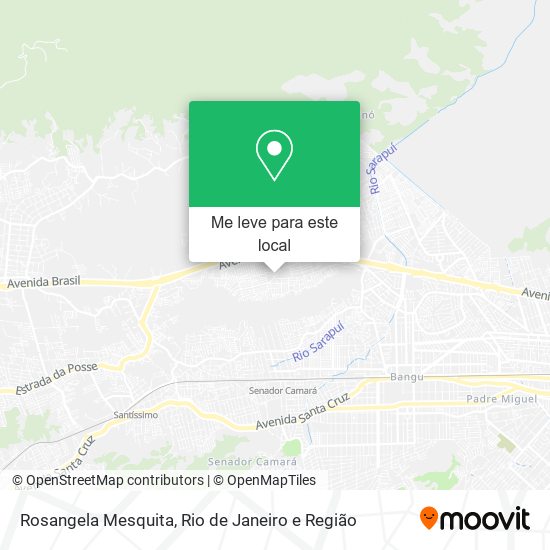 Rosangela Mesquita mapa