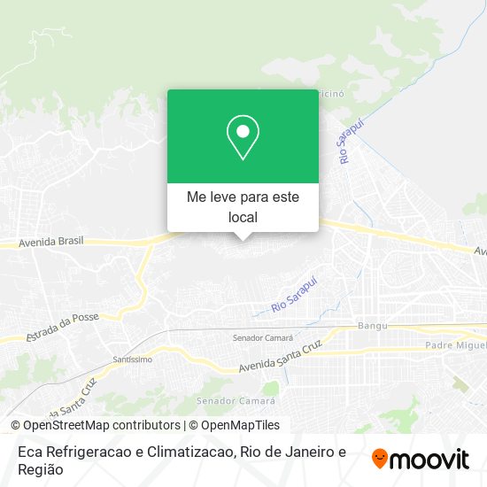 Eca Refrigeracao e Climatizacao mapa