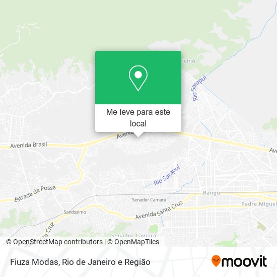 Fiuza Modas mapa