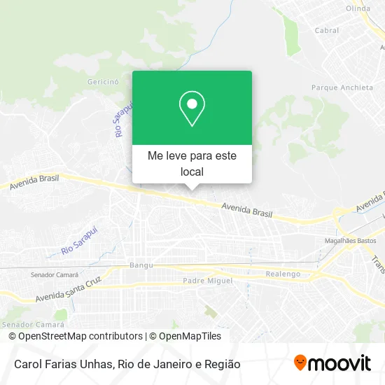Carol Farias Unhas mapa